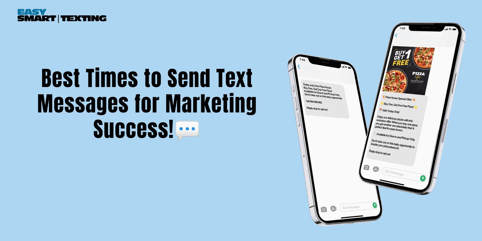 Best times to send text messages for marketing success​