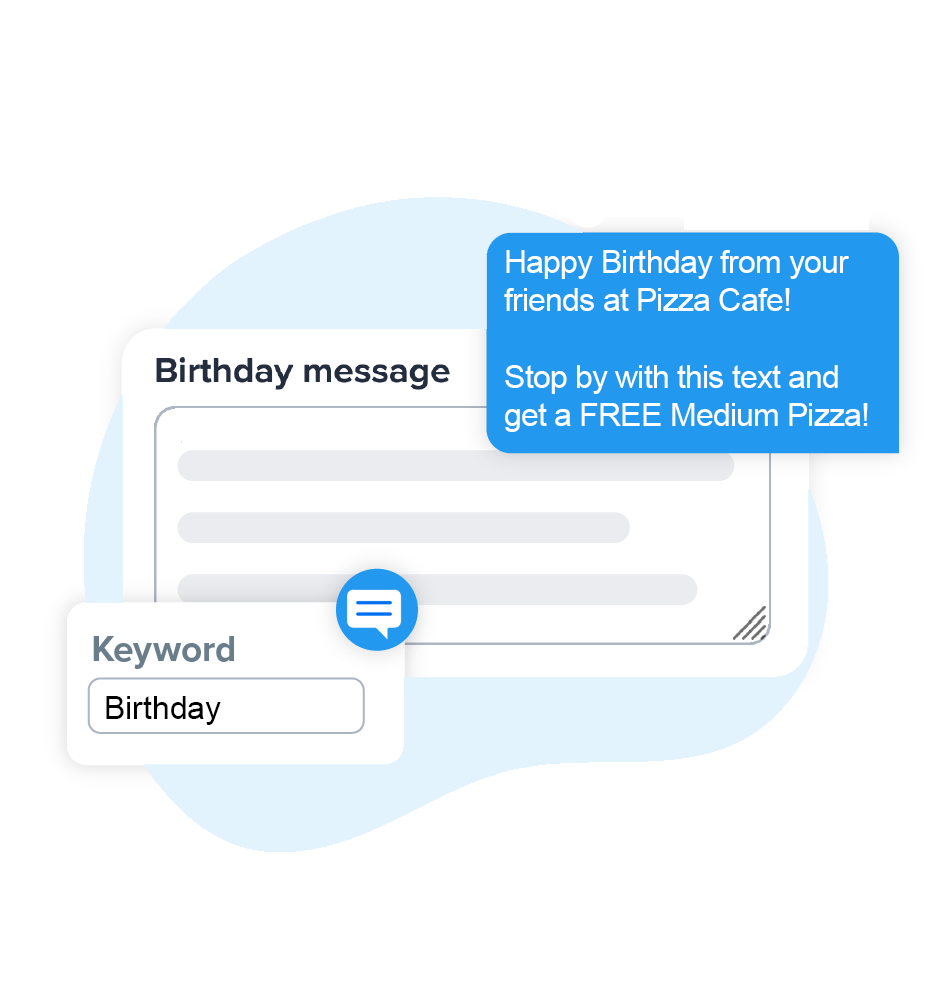 text message marketing software for birthdays with automation