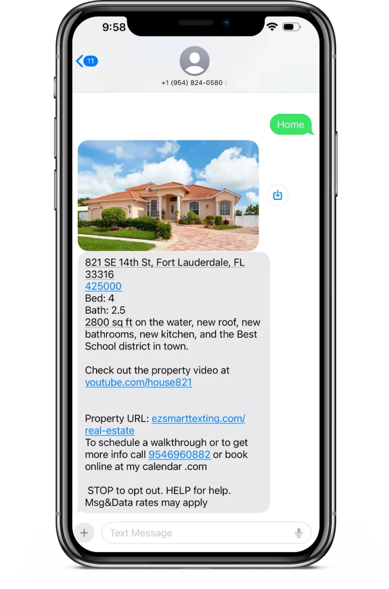 text message marekting for real estate